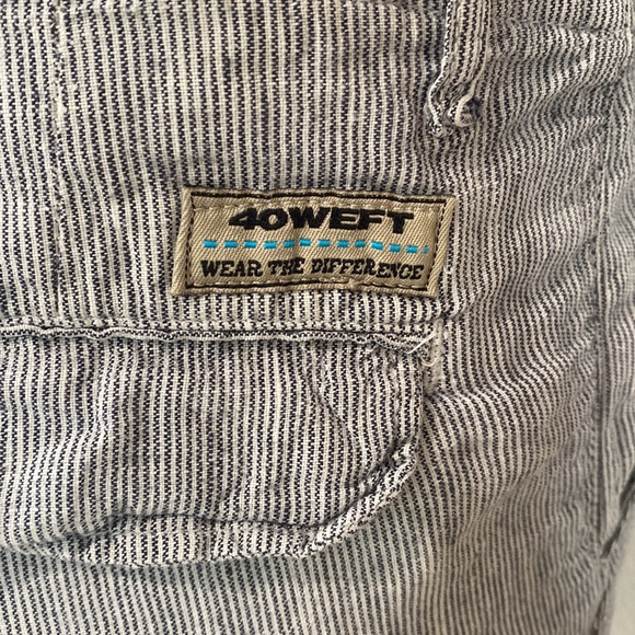 Mens 40Weft Linen Shorts in Size 34 - Picture 5 of 9